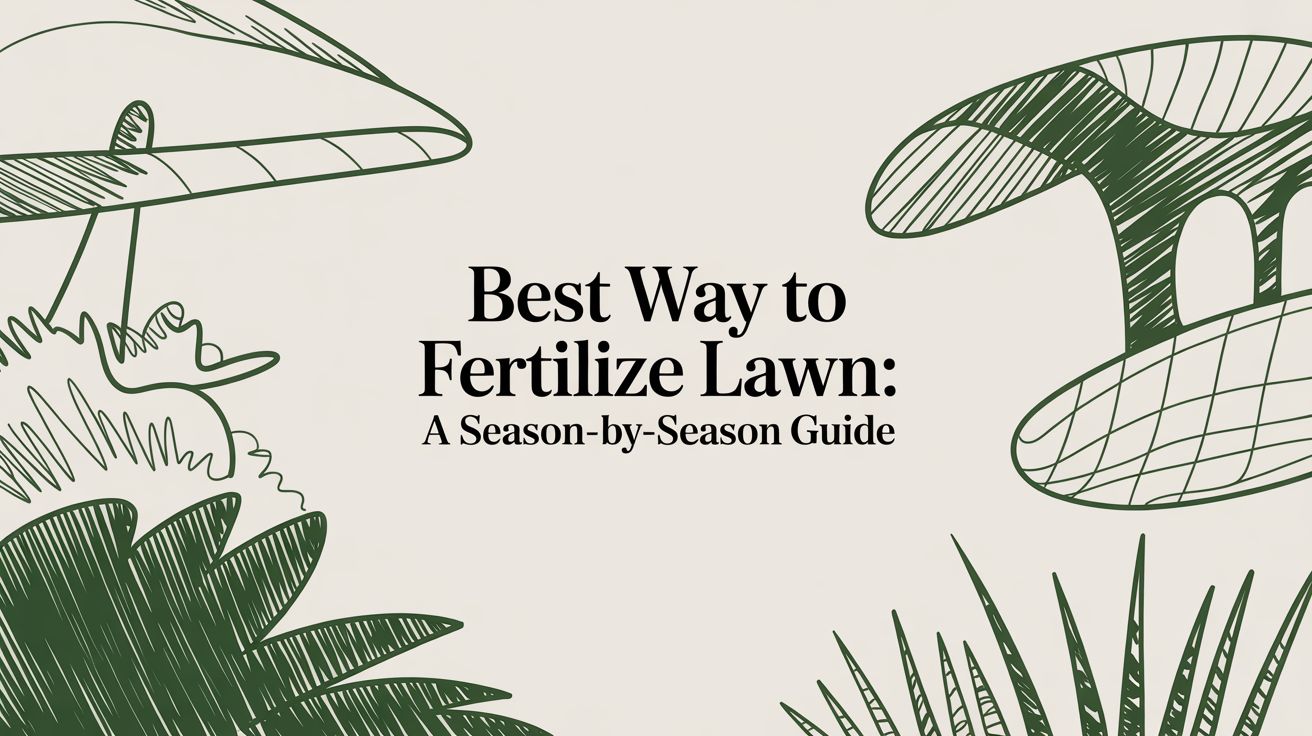 The Best Way to Fertilize a Lawn