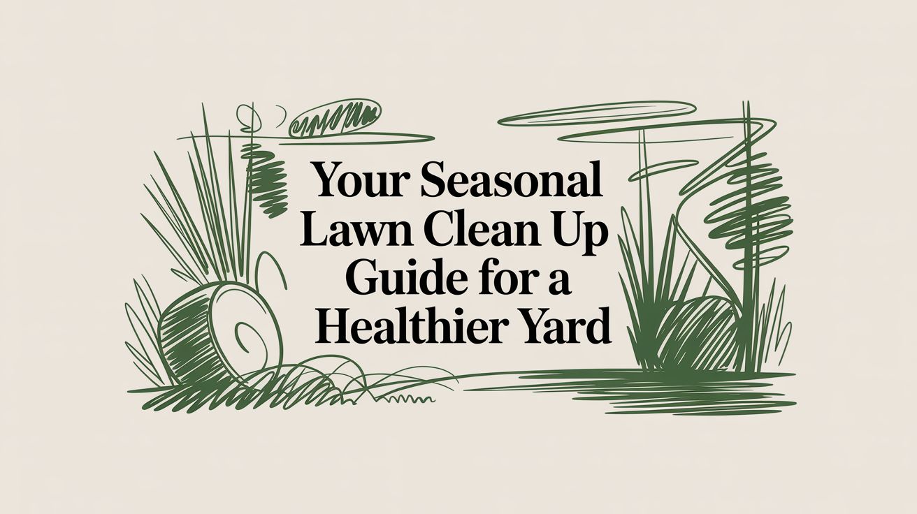 Your Seasonal Lawn Clean Up Guide for a Healthier Yard