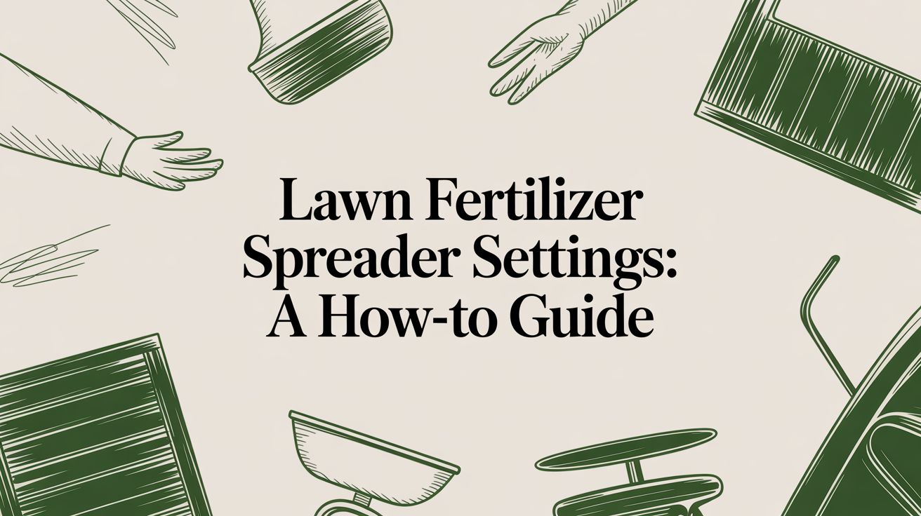 Lawn Fertilizer Spreader Settings: A How-To Guide