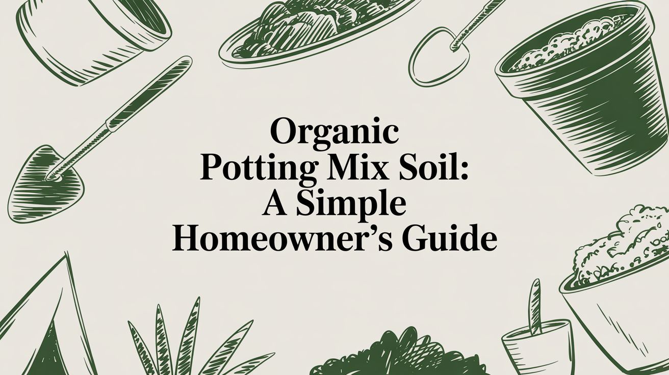 Organic Potting Mix Soil: A Simple Homeowner's Guide