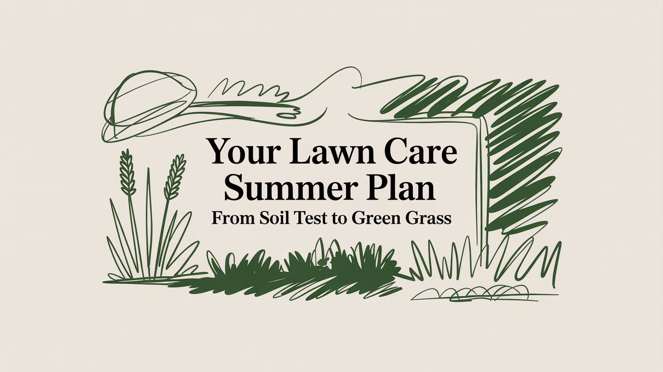 Your Lawn Care Summer Plan: From Soil Test to Green Grass